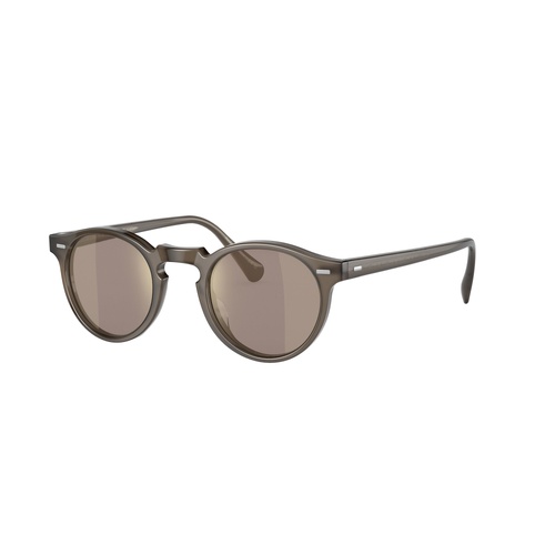 Oliver Peoples Gregory Peck Sun OV5217S 14735D-50 Taupe / Chrome Taupe Photochromic Lenses