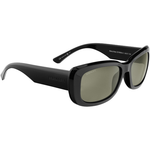 Serengeti Bianca Nova SS749001 Shiny Black / 555nm Polarised Photochromic Lenses