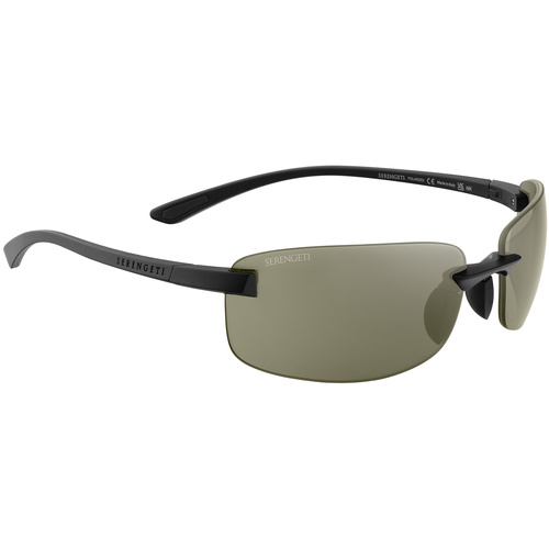 Serengeti Rick SS755001 Matte Black / 555nm Polarised Photochromic Lenses