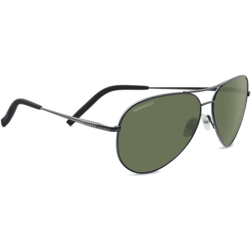 Serengeti Carrara XL SS757001 Shiny Gunmetal / 555nm Polarised Photochromic Lenses