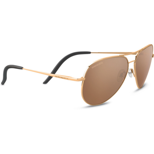Serengeti Carrara XL SS757003 Shiny Bold Gold / Drivers Gold Polarised Photochromic Lenses