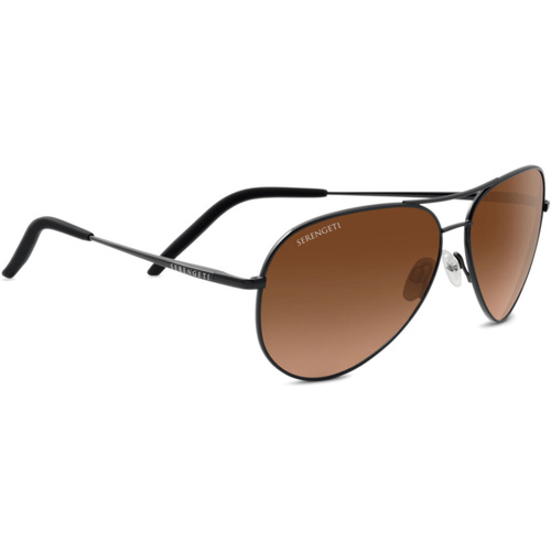 Serengeti Carrara XL SS757004 Matte Dark Gunmetal / Drivers Gradient Polarised Photochromic Lenses