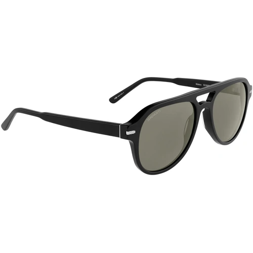 Serengeti Mateo SS765005 Shiny Black / 555nm Polarised Photochromic Lenses