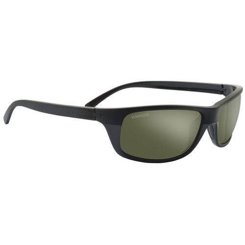 Serengeti Bormio SS009007 Matte Black / 555nm Silver Polarised Photochromic Lenses