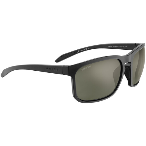 Serengeti Carson SS750005 Matte Black / 555nm Silver Polarised Photochromic Lenses