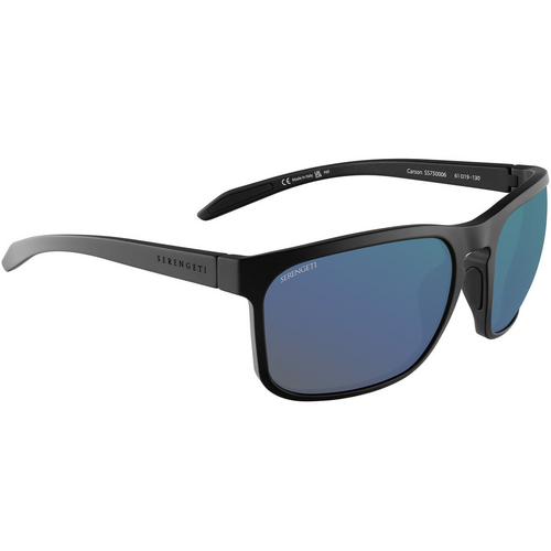 Serengeti Carson SS750006 Matte Black / 555nm Blue Polarised Photochromic Lenses