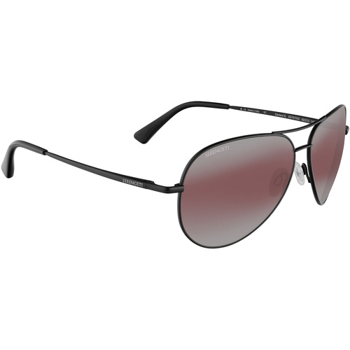 Serengeti Carrara XL SS757005 Matte Black / Sedona Bi Mirror Polarised Photochromic Lenses