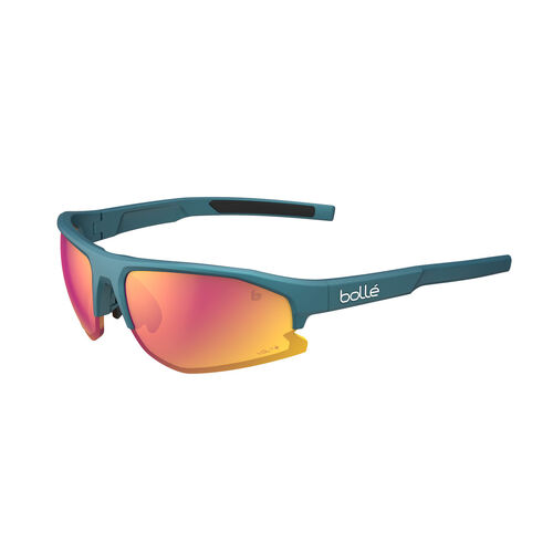 Bolle Bolt 2.0 BS003012 Creator Teal Metallic / Volt+ Ruby Polarised Lenses