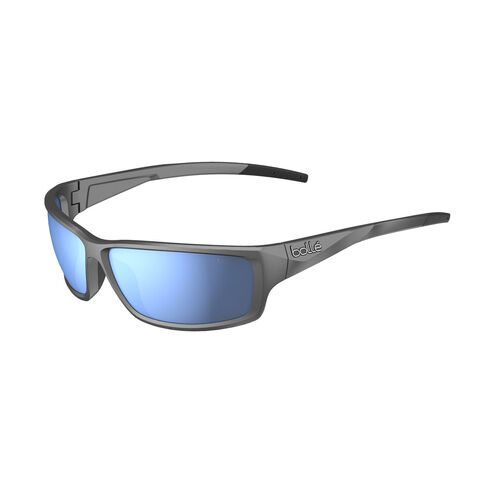 Bolle Cerber BS041001 Matte Titanium / Volt+ Offshore Blue Mirror Polarised Lenses