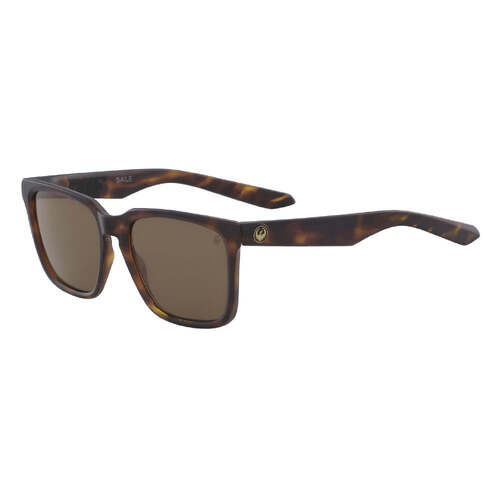 Dragon Baile DR41895 245-54 Matte Dark Tortoise / Brown Polarised Luma Lenses