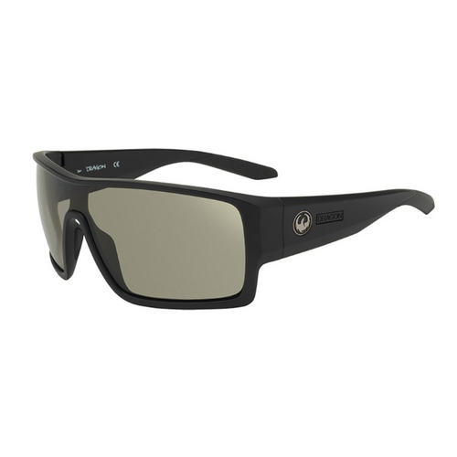 Dragon Flash DR41404 002-63 Matte Black / Smoke Polarised Luma Lenses