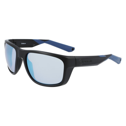 Dragon Shore X DR45065 005-59 H20 Matte Black / Super Blue Ion Polarised Luma Lenses