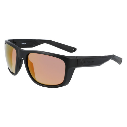 Dragon Shore X DR45065 043-59 H20 Matte Black / Red Ion Polarised Luma Lenses