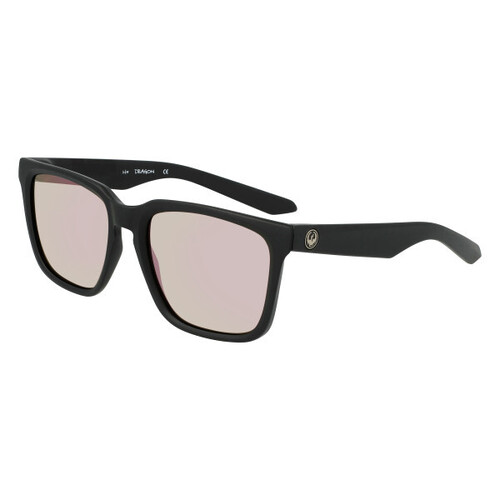 Dragon Baile DR45067 008-54 Matte Black / Rose Gold Ion Mirror Luma Lens