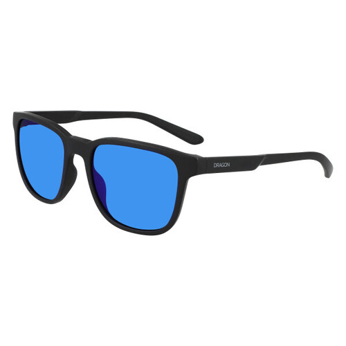 Dragon Clover DR48089 003-53 Matte Black / Blue Ion Mirror Luma Lens