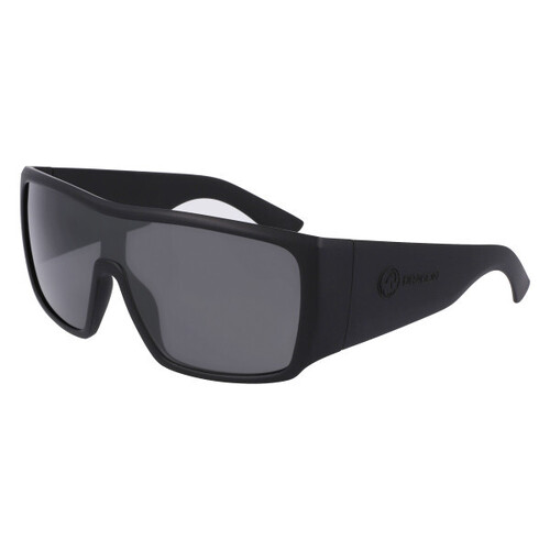 Dragon Rocker DR119S 002 57 Matte Black / Smoke Polarised Luma Lens