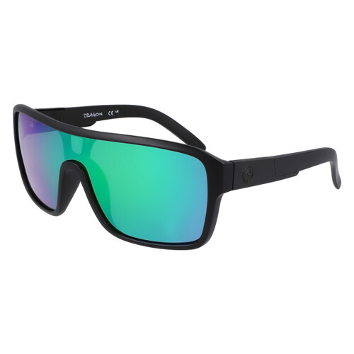 Dragon The Remix DR45707 007-60 Matte Black / Green Ion Polarised Luma Lenses