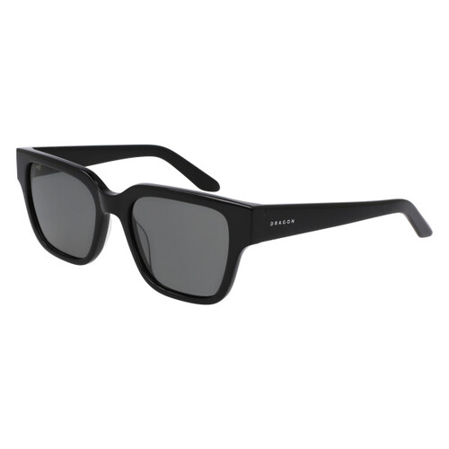 Dragon Rowan DR130S 001-54 Shiny Black / Smoke Polarised Luma Lenses