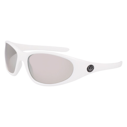 Dragon The Box 2 DR134S 101-63 Shiny White / Silver Ion Polarised Luma Lenses