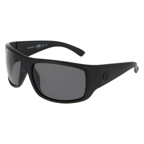 Dragon Vantage 2.0 H2O DR508S 001-63 Matte Black / Smoke Polarised Luma Lenses