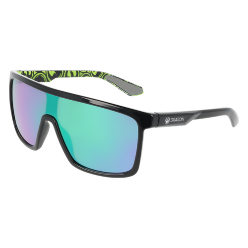 Dragon Momentum DR152S 008-59 Black Icon Green / Green Ion Luma Lenses