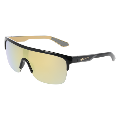 Dragon Slotted DR169S 004-59 Black / Gold Ion Luma Lenses
