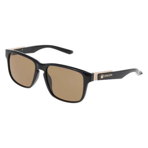 Dragon Capo DR804S 011-57 Black / Brown Luma Lenses