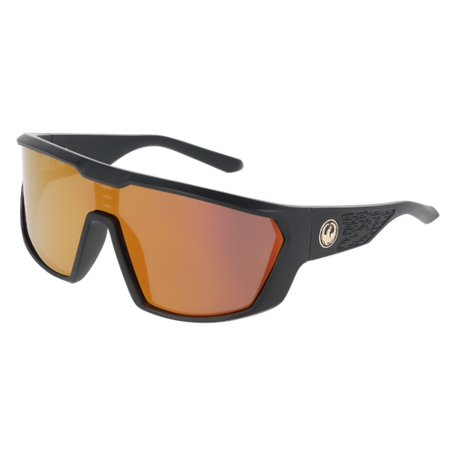 Dragon Chasm DR803S 012-62 Matte Black / Red Ion Luma Lenses