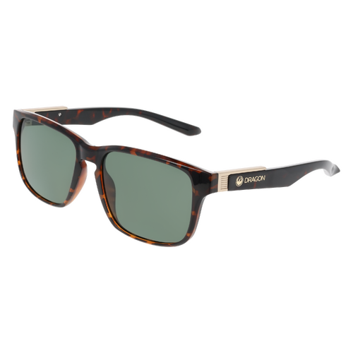 Dragon Capo DR806S 240-57 Tortoise / Green G15 Polarised Luma Lenses