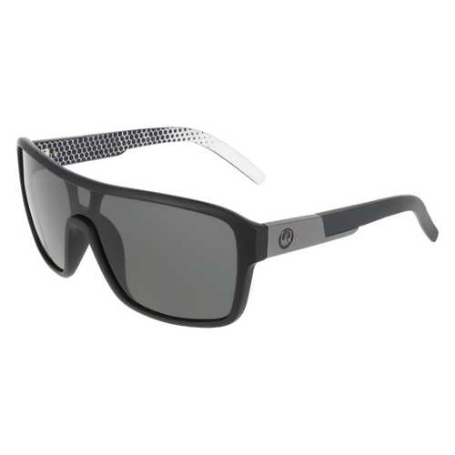 Dragon Remix DR45664 003-60 Matte Black Geo Trad / Smoke Luma Lenses