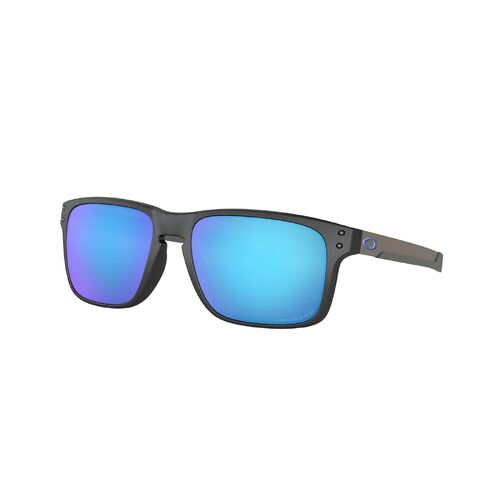 Oakley Holbrook Mix OO9384-1057 Steel / Prizm Sapphire Polarised Lenses