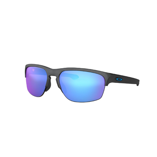 Oakley Sliver Edge OO9413-0665 Steel / Sapphire Iridium Polarised Lenses