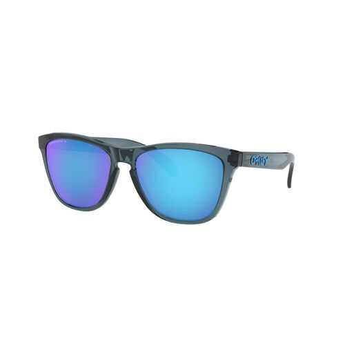 Oakley Frogskins OO9013-F655 Crystal Black / Prizm Sapphire Polarised Lenses