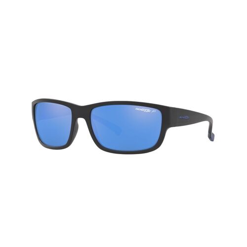 Arnette Bushwick AN4256 01/22-62 Matte Black / Dark Grey Water Mirror Polarised Lenses