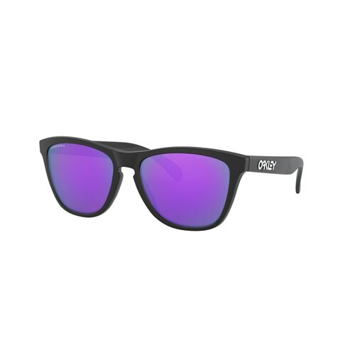 Oakley Frogskins OO9013-H655 Matte Black / Prizm Violet Lenses