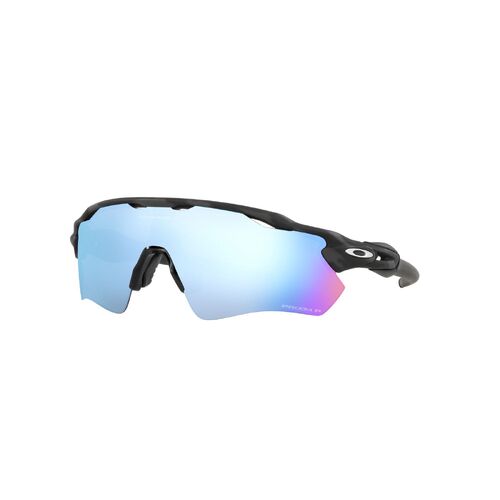 Oakley Radar EV Path OO9208-C038 Matte Black Camo / Prizm Deep Water Polarised Lenses