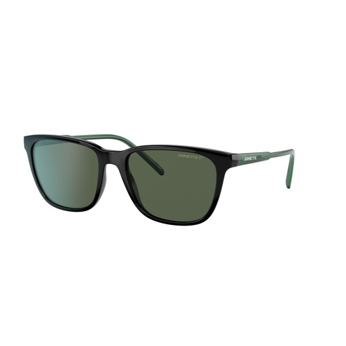 Arnette Cortex AN4291 27539A-57 Black / Green Polarised Lenses