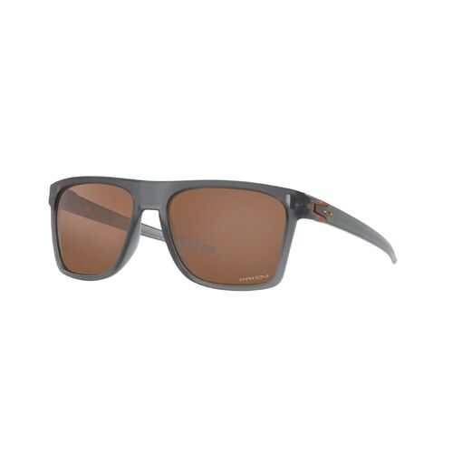 Oakley Leffingwell OO9100-0257 Matte Grey Smoke / Prizm Tungsten Lenses