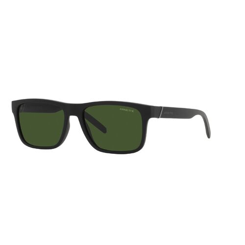 Arnette Bandra AN4298 275871-55 Matte Black / Dark Green Lenses