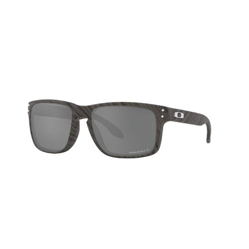 Oakley Holbrook OO9102-W955 Woodgrain / Prizm Black Polarised Lenses