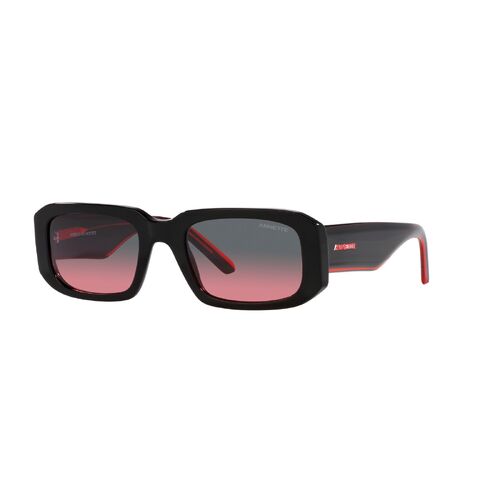 Arnette TheKidd AN4318 123777-53 Black / Fifty Black Red Gradient Lenses