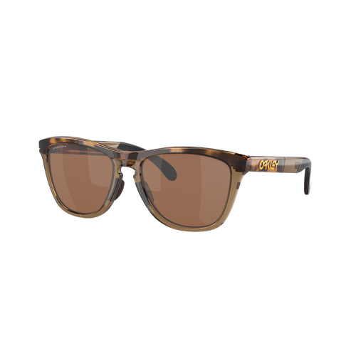 Oakley Frogskins Range OO9284-0755 Brown Tortoise & Brown Smoke / Prizm Tungsten Polarised Lenses