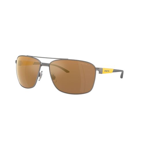 Arnette Beverlee AN3089 745/2T-65 Matte Gunmetal / Brown Mirror Gold Polarised Lenses