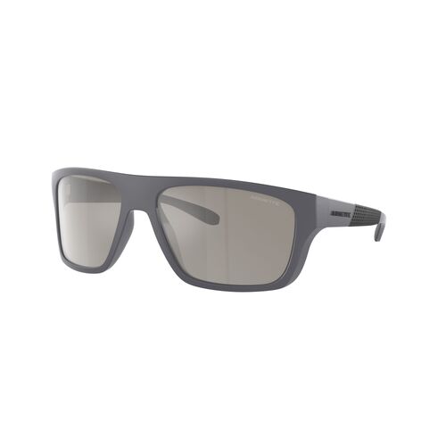 Arnette Hijiki AN4330 28536G-63 Grey / Light Grey Mirror Silver Lenses