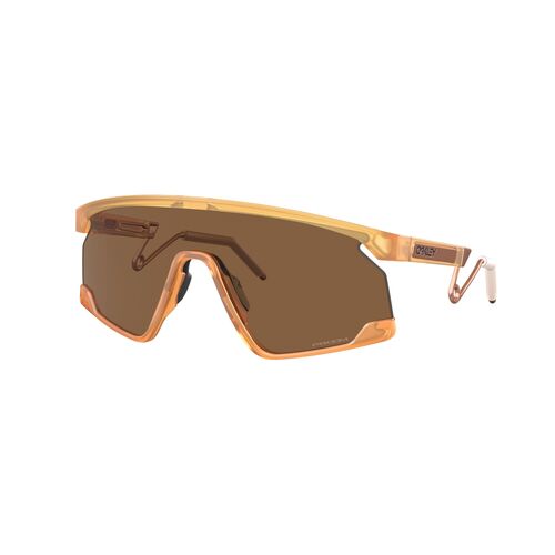 Oakley Bxtr Metal OO9237-0639 Matte Transparent Light Curry / Prizm Bronze Lenses