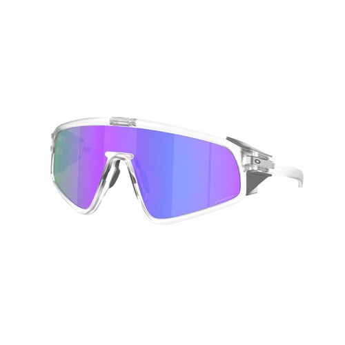 Oakley Latch Panel OO9404-0235 Matte Clear / Prizm Violet Lenses