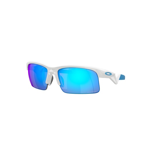 Oakley Youth Capacitor OJ9013-0262 Polished White / Prizm Sapphire Lenses