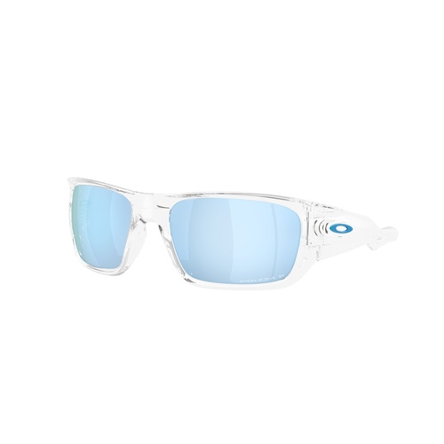 Oakley Masseter OO9486-0760 Polished Clear / Prizm Deep Water Polarised Lenses