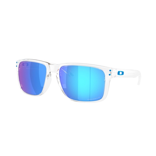 Oakley Holbrook XXL OO9487-0761 Polished Clear / Prizm Sapphire Polarised Lenses