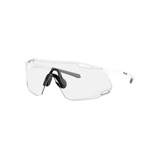 Oakley Cybr Dyno OO9513-0139 Matte White / Clear to Black Iridium Photochromic Lenses